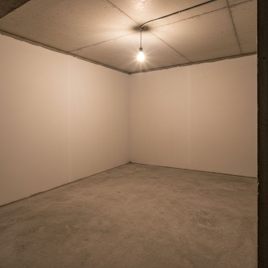 Verwahrloster Keller - Nach